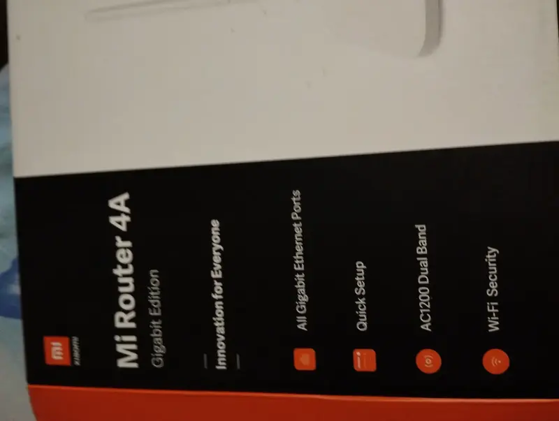 Гигабитный роутер MI 4A