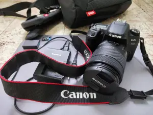 Зеркальный фотоаппарат Canon EOS 77D Kit 18-135mm