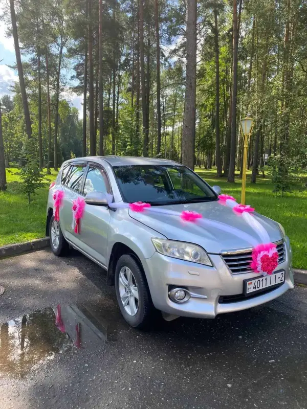 Свадебные украшения на машину