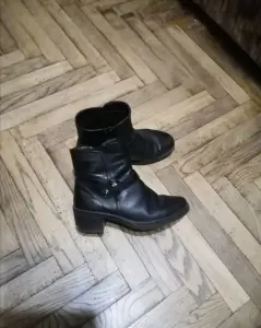 Натуральная кожа ботинки