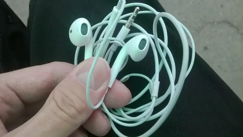 Apple EarPods 3,5 мм проводные наушники (копия)