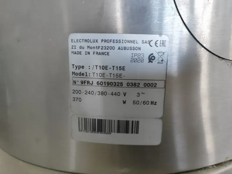 Картофелечистка ELECTROLUX T15E 601903
