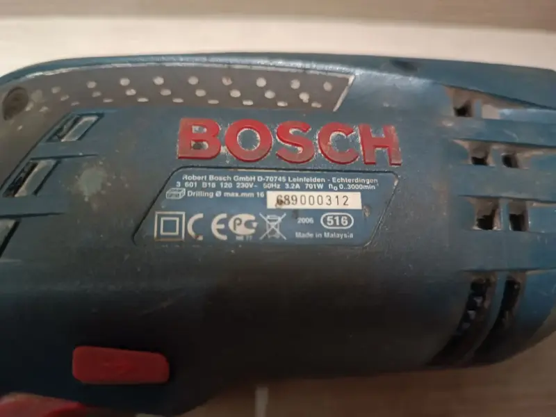 Ударная дрель Bosch GSB 1600 RE Professional (а.44-032257)