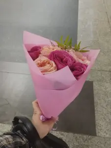 Букет пионовых