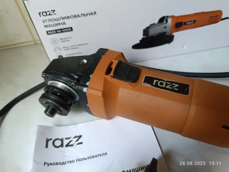 Болгарка Razz AG-1000R с регулятором оборотов