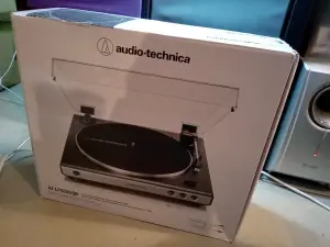 Проигрыватель винила Audio Technica AT LP60XUSB gun metal
