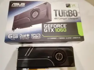 ASUS GeForce GTX 1060 6GB Turbo видеокарта