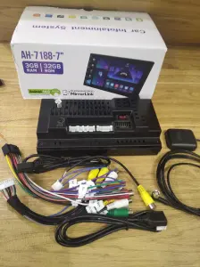 2 DIN AS. Магнитола Android, 2/32 GB 7 дюйм