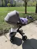 Детская коляска stokke xplory v5 2 в1 на черном шасси