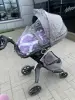 Детская коляска stokke xplory v5 2 в1 на черном шасси