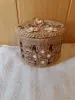 Бочонок из джута ручной работы