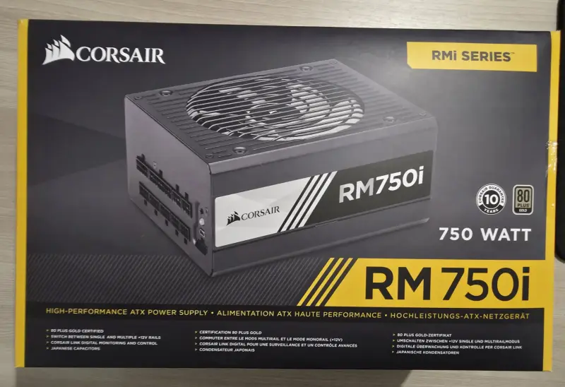 Блок питания: Corsair RM750i [CP-9020082-EU]