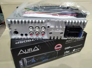 USB-магнитола Aura AMH-78DSP Bluetooth, процесорная