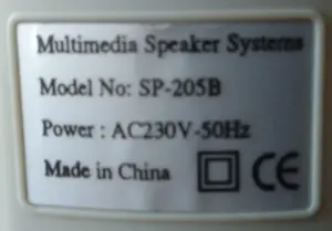 Стереоколонки мультимедийные Genius SP-205B (б/у)