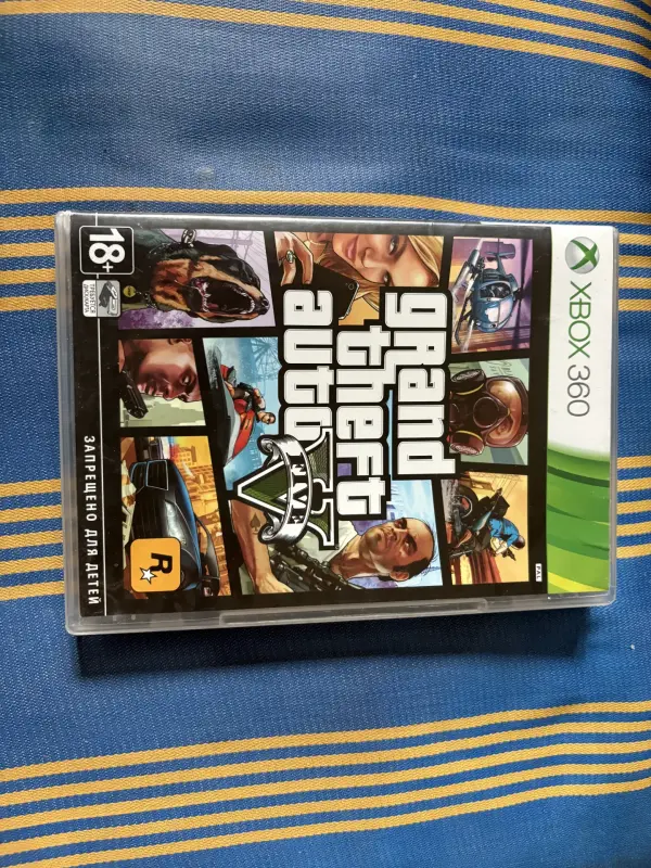 Игра GTA: Grand Theft Auto 5 V (XBox 360, Русские субтитры) Оригинал Лицензия