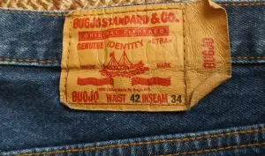 Джинсы BUGJO. Хлопок 100%. W42, L34