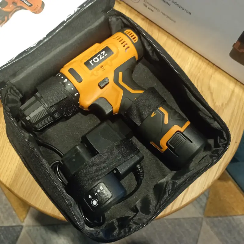 Аккумуляторный шуруповерт RAZZ CD-12 (2 АКБ на 2 Ач) - Вся Беларусь - 217550 - Доска объявлений Kupika.by - Фото 2