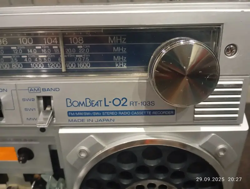 Магнитола Toshiba BomBeat L02 RT-103S. JAPAN.