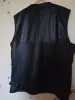 Жилет кожаный мужской