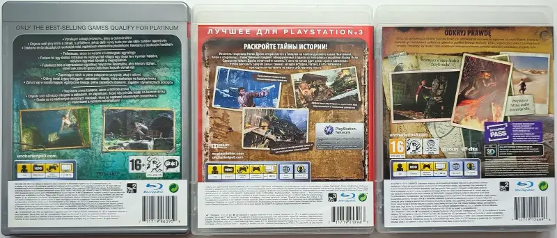 Трилогия Uncharted'а для PS3