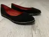 Женские балетки (замша)