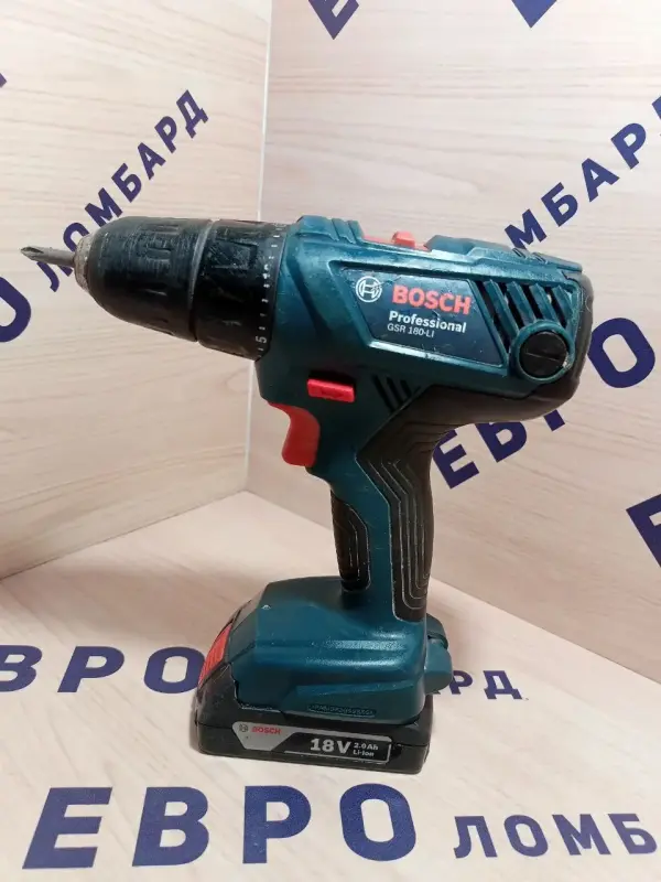 Дрель-шуруповерт Bosch GSR 180-LI Professional (а.43-052636)