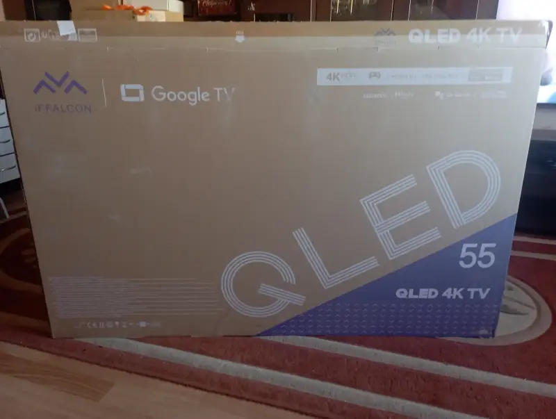 Smart tv телевизор IFFALKON 55 дюймов