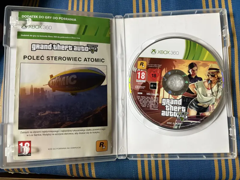 Игра GTA: Grand Theft Auto 5 V (XBox 360, Русские субтитры) Оригинал Лицензия