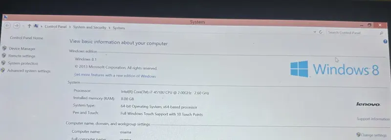 Нетбук Lenovo FLEX2