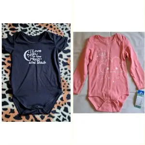 Бодики на девочку 18-24мес, новые-2шт