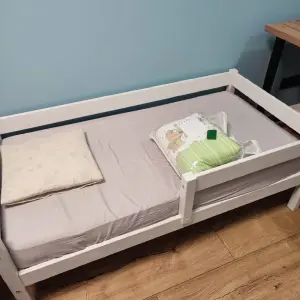 Детская кровать ecowood 140х70 см