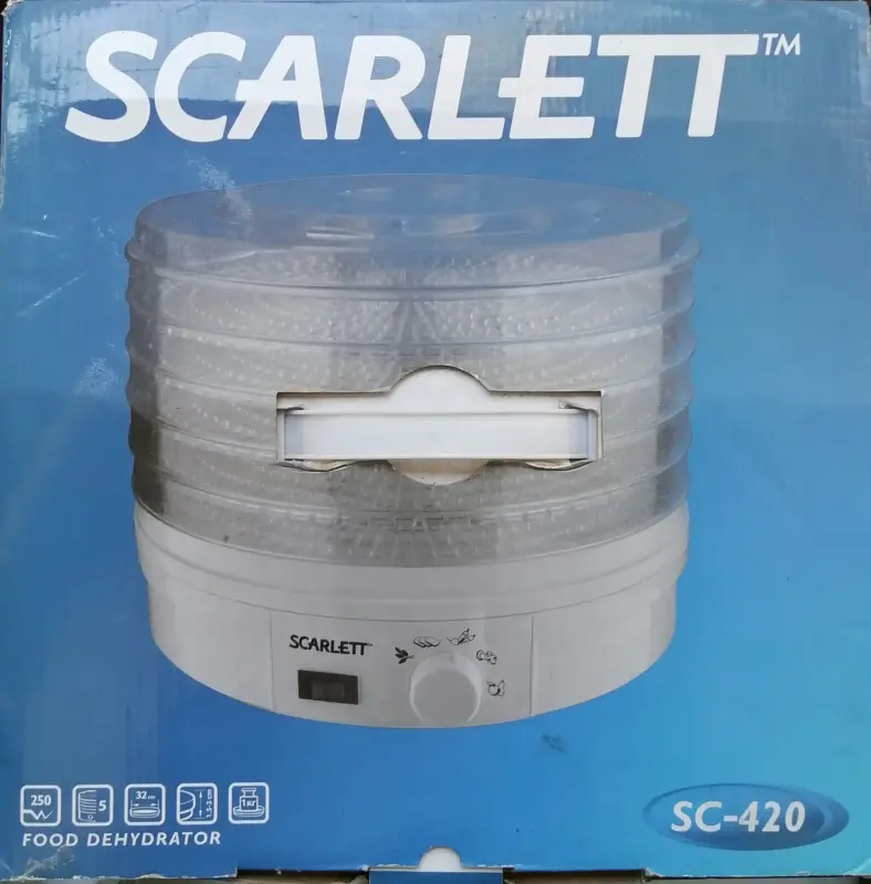 Сушилка для овощей, фруктов, грибов Scarlett SC-420