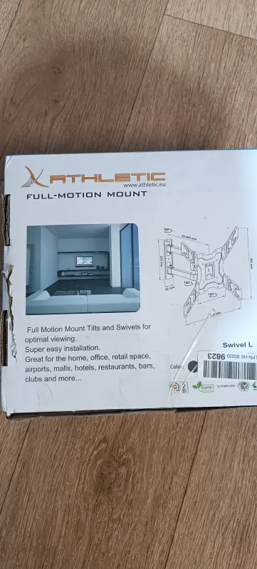 кронштейна для телевизора Athletic Full-Motion Mou
