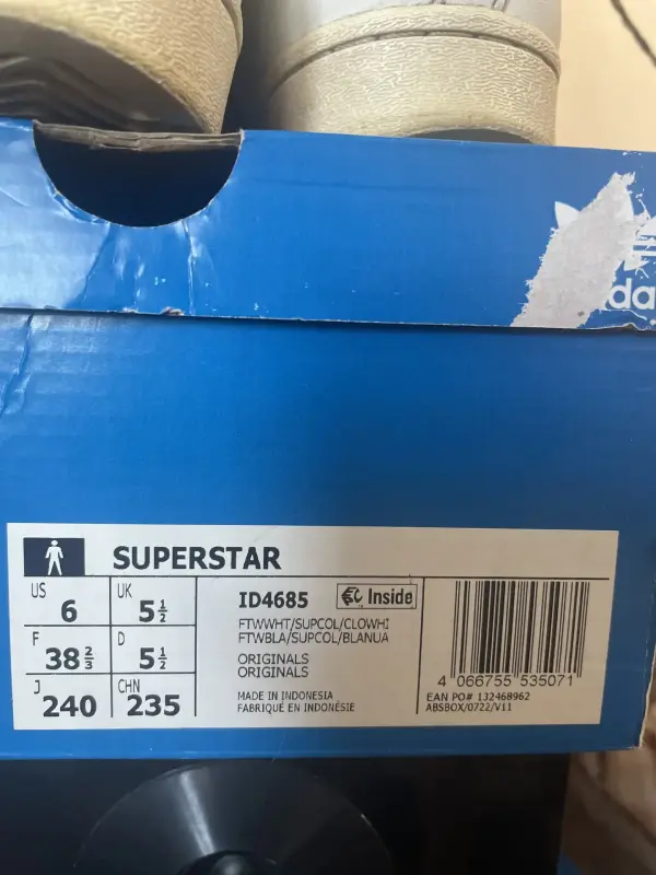 Кроссовки adidas superstar
