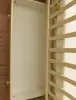 Детская кроватка с маятником и ящиком