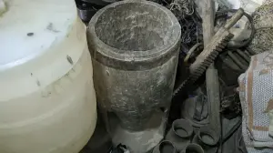 Ступка деревянная старинная,довоенная