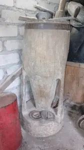 Ступка деревянная старинная,довоенная