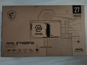 НОВЫЙ Монитор MSI MAG 274QRFW 2k 180hz + кронштейн