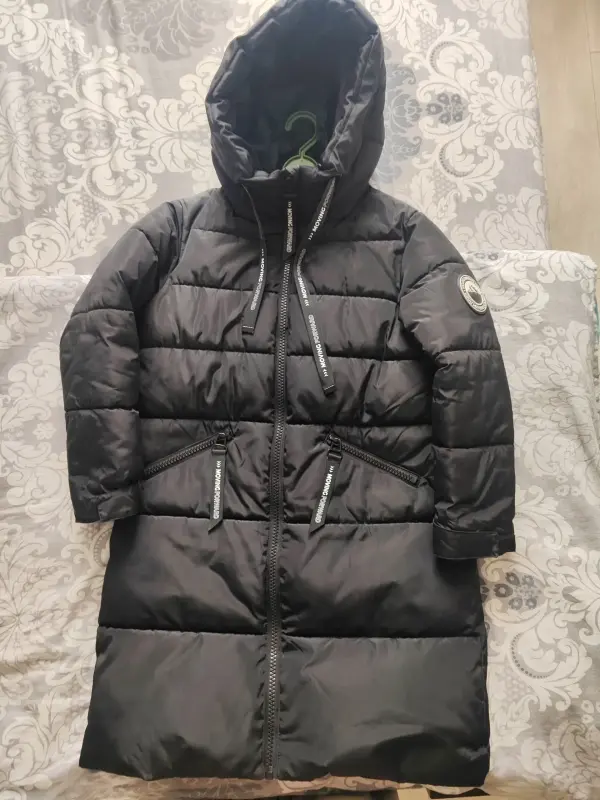 Пуховик зимний для девочки