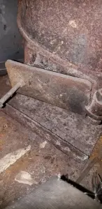 печка буржуйка чугунная