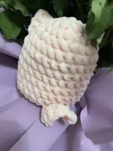 Котик вязанный