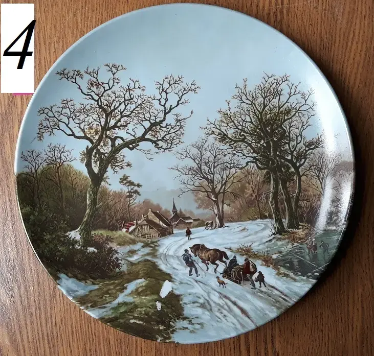 Тарелки фарфоровые декоративные интерьерные МФЗ (СССР). Часть 2 из 2-х