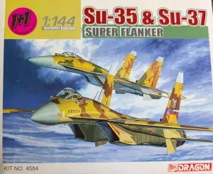 Сборная модель самолета Su-35 1:144 DRAGON