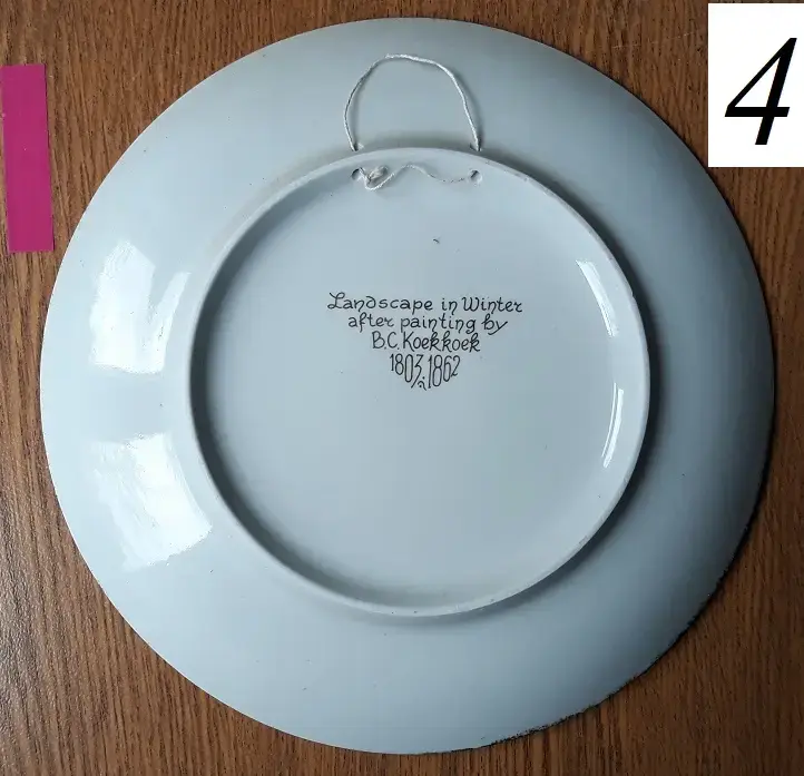 Тарелки фарфоровые декоративные интерьерные МФЗ (СССР). Часть 2 из 2-х