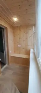Обшивка утепление болконов и лоджий