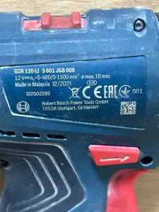 Дрель-шуруповерт Bosch GSR 120-LI Professional (а.45-046651)