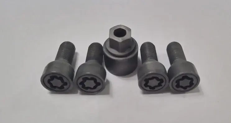 Секретные болты с ключом для VW, AUDI, SEAT, SKODA