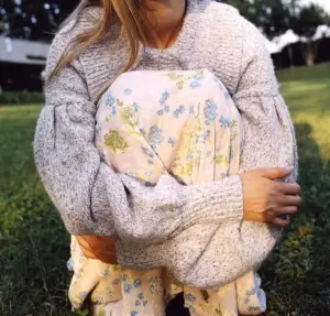 Zara свитер Balloon
