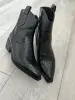 Сапоги казаки черные