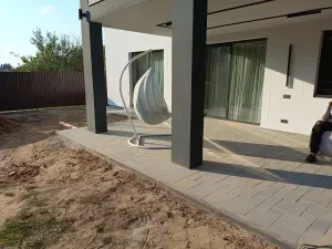 Укладка тротуарной плитки
